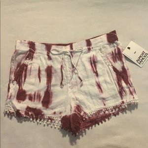 Tie dye shorts